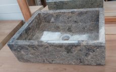 TU-NS-SM_RH Rechthoekige lavabo in natuursteen (Indonesisch marmer)